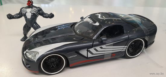Dodge Viper с фигуркой Venom ( Jada toys)