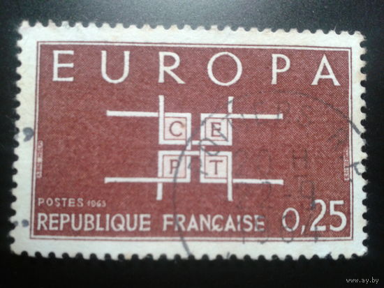 Франция 1963 Европа