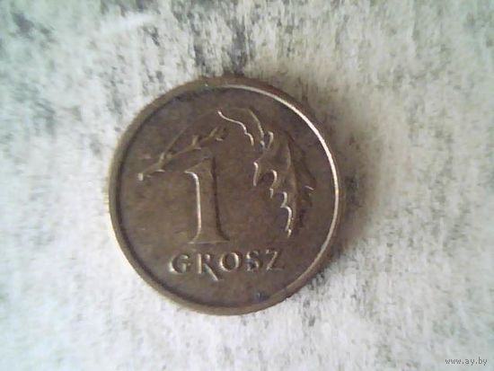 Монеты.Европа.Польша 1 Грош 2001.