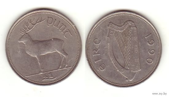 1 фунт 1990