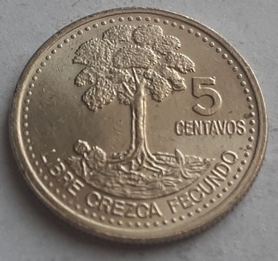 Гватемала 5 сентаво, 1998 (4-12-33)