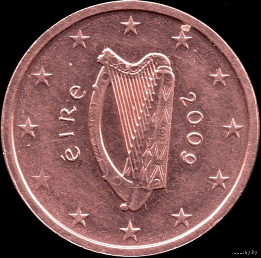 Ирландия 2 евроцента 2009 г. КМ#33 (12-4)