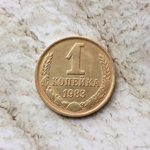1 копейка 1983 года СССР. Красивая монета!