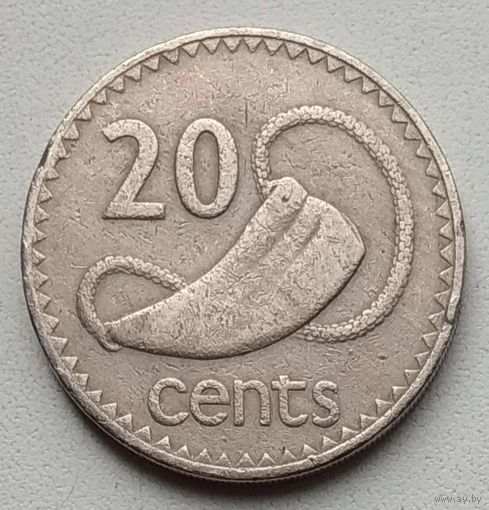 Фиджи 20 центов 1976 г.
