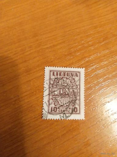 1934 Литва Мих 396 (4-2)