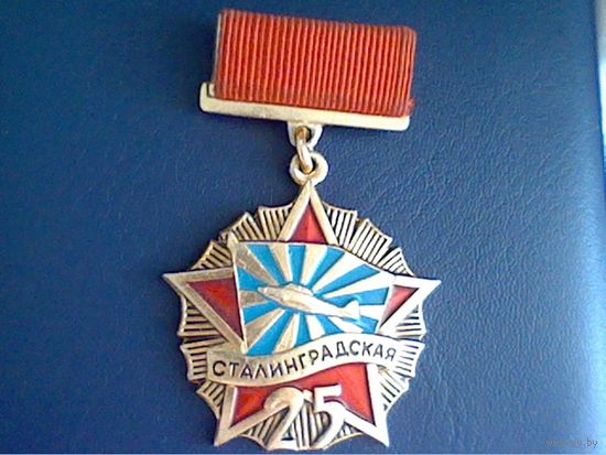 Знак сталинградская авиадивизия 25 лет