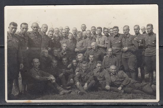 Военные Униформа Армия до 1940 Латвия Литва ? Почтовая Карточка Фотооткрытка Открытка Фото 1 шт