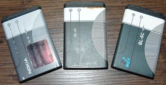 Nokia BL-5C в ассортименте, на выбор.