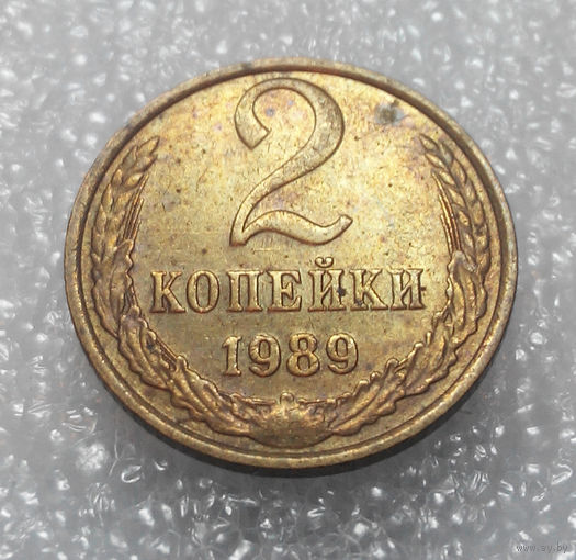 2 копейки 1989 года СССР #01