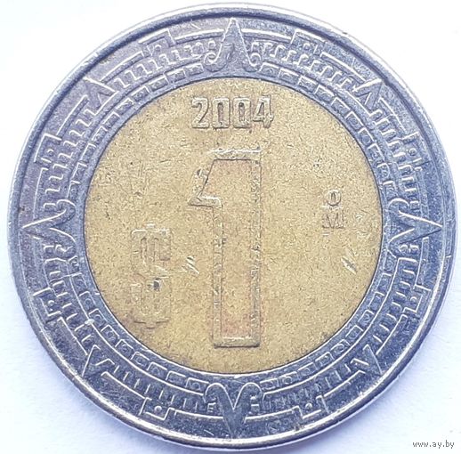 Мексика 1 песо, 2004 (3-6-83)