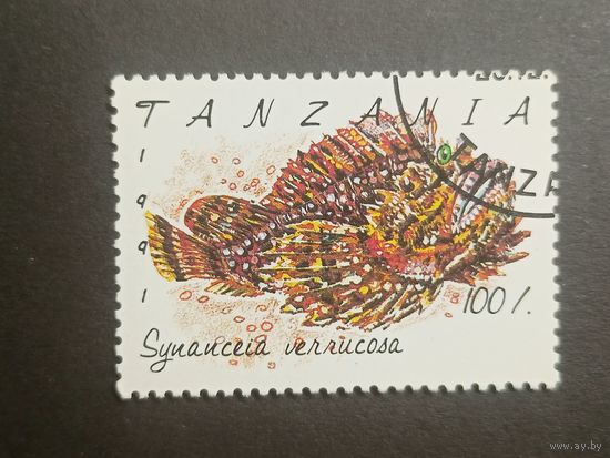 Танзания 1991. Рыбы