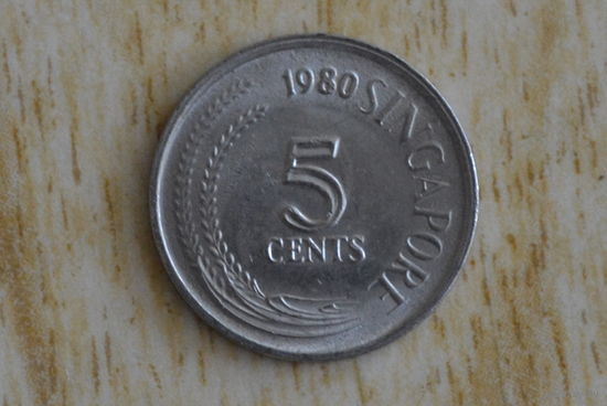Сингапур 5 центов 1980