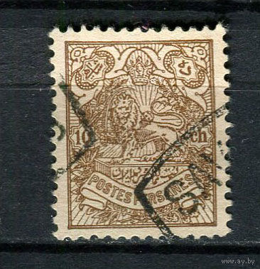 Персия (Иран) - 1903/1904 - Герб 10CH  - [Mi.189] - 1 марка. Гашеная.  (LOT U42)