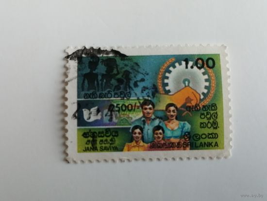 Шри Ланка 1990. Программа развития Джанасавии
