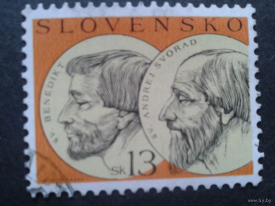 Словакия 2003 святые Андреас и Бенедикт  11 век