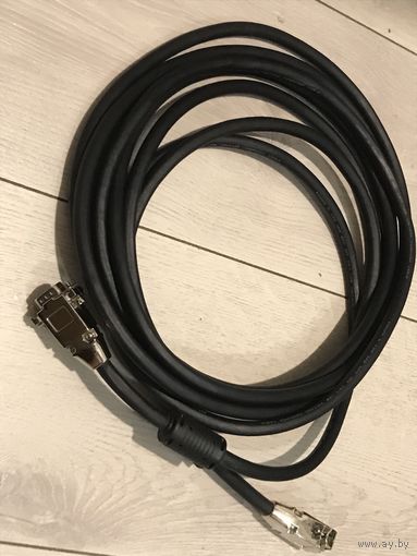 VGA проф кабель E222215 awm 2919 80 градусов 30v vw-1 low voltage computer cable 5 метров толщина 9 мм