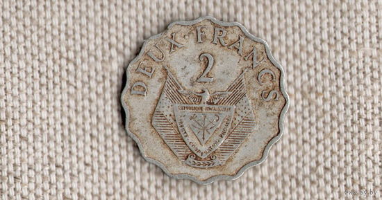 Руанда 2 франка 1970 ФАО(Nv)