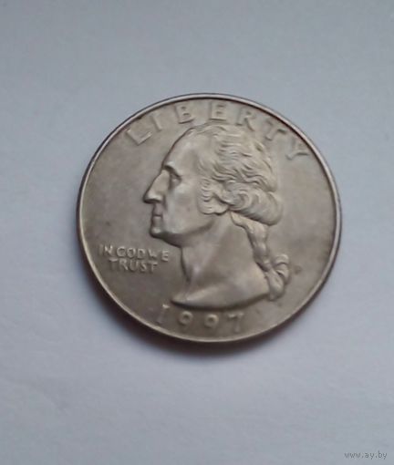США 25 центов 1997 Р