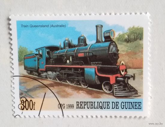 Гвинея.1999. локомотив