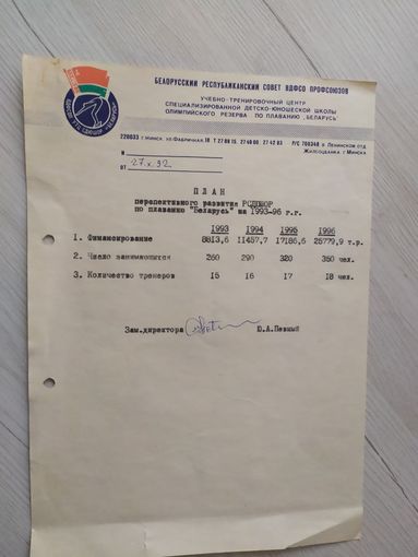 Документ БССР