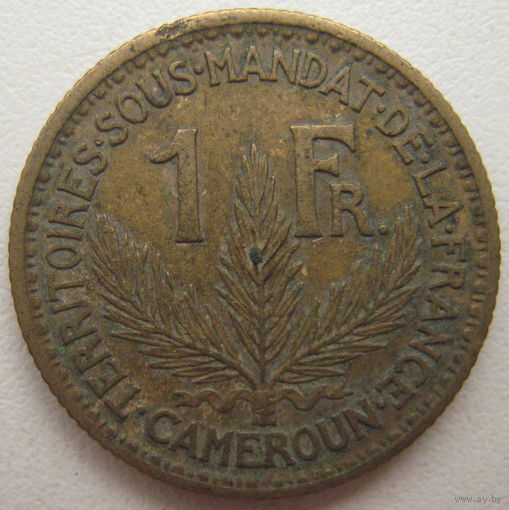 Камерун 1 франк 1926 г.
