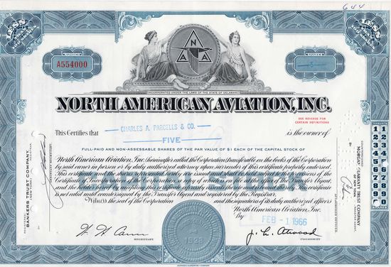 North American Aviation, Inc., США