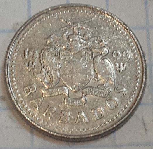 Барбадос 10 центов, 1998 (15-10-16)