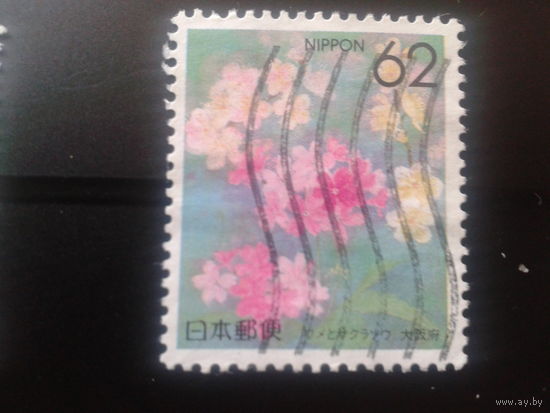 Япония 1990 цветы