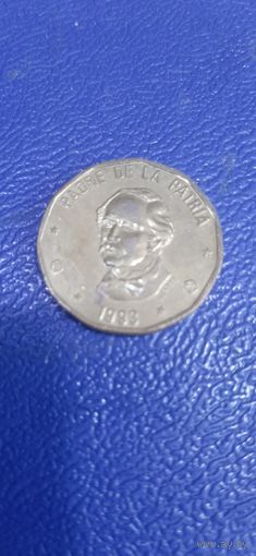 Доминиканская Республика 1 песо 1993