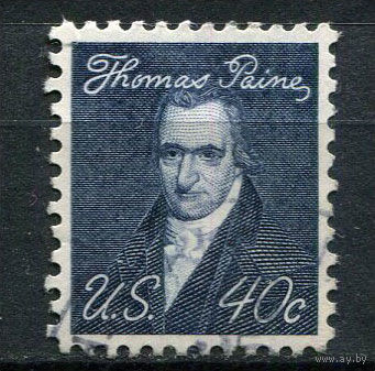 США - 1968 - Томас Пейн - [Mi. 942x] - полная серия - 1 марка. Гашеная.  (LOT AE28)