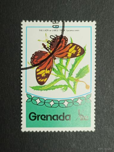 Гренада 1975. Бабочки