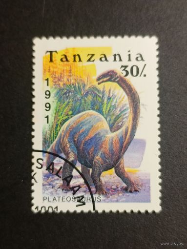 Танзания 1991. Доисторические существа