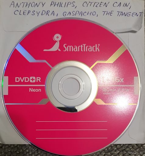 DVD MP3 дискография Anthony PHILLIPS, CITIZEN CAIN, CLEPSYDRA, GAZPACHO, The TANGENT - 1 DVD