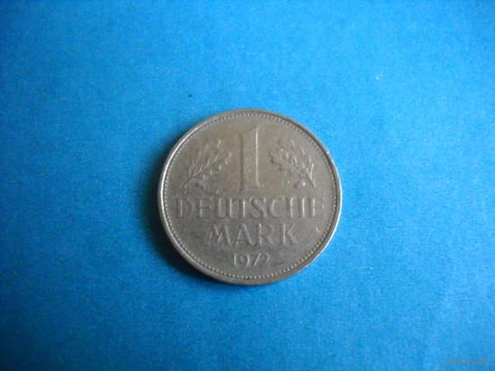ФРГ 1 марка 1972 г. (F)