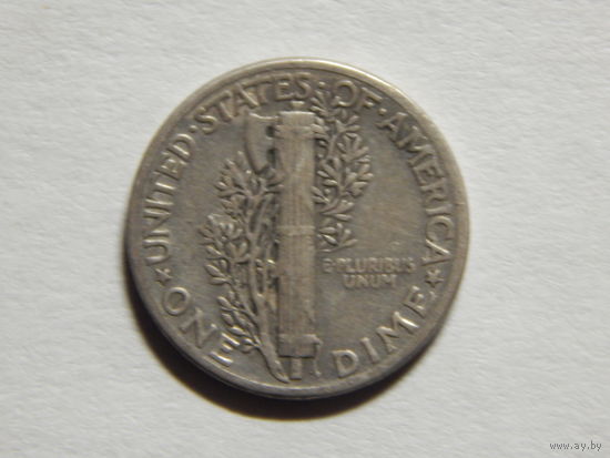 США 10 центов 1944 г