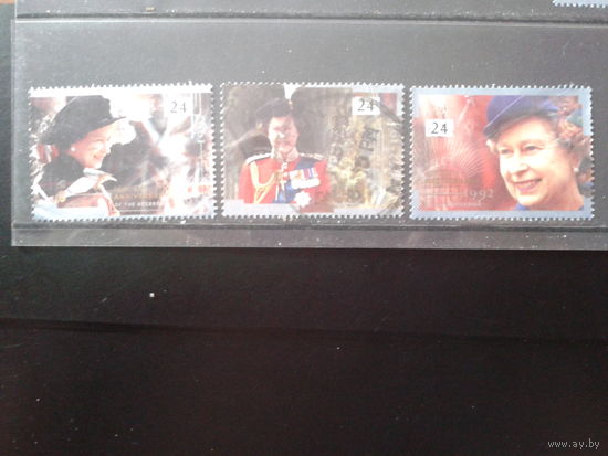 Англия 1992 Королева Елизавета 2 - 40 лет на троне Михель-4,2 евро гаш