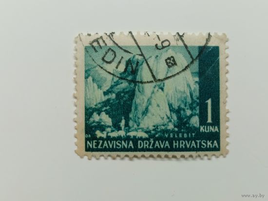 Хорватия 1941. Ландшафты.