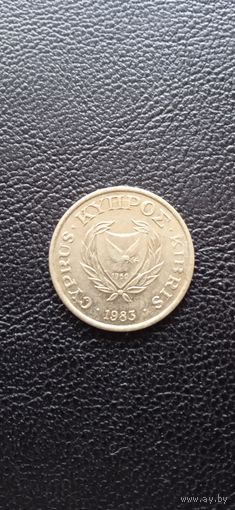 Кипр 1 цент 1983 г.