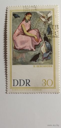 ГДР 1967. Знаменитые картины из Дрезденской галереи