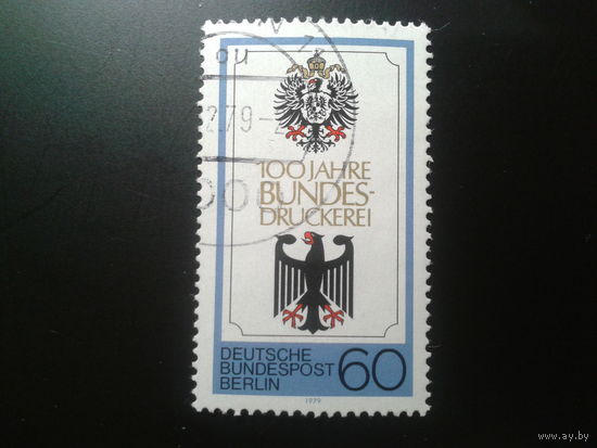 Берлин 1979 Герб Михель-1,4 евро гаш.