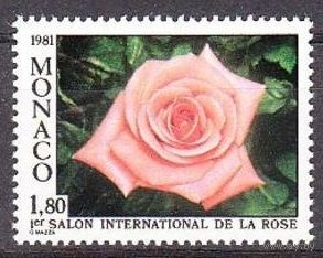 1981 Монако 1498 Цветы 3,50 евро