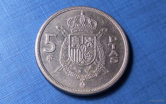 5 песет 1975 (78). Испания.