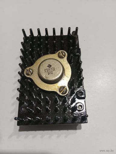 Радиатор (с транзистором КТ805А) 85х55х32 мм