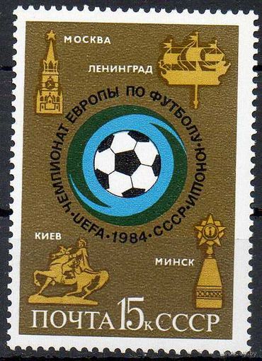 Чемпионат Европы по футболу СССР 1984 год (5512) серия из 1 марки