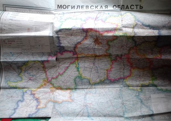 Могилевская область, большая карта