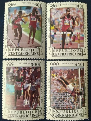 Центральноафриканская Республика 1985 олимпиада в Лос-Анжелес легкая атлетика