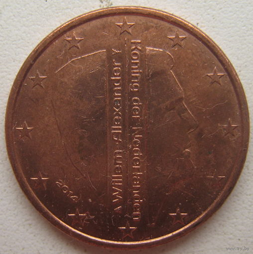 Нидерланды 5 евроцентов 2014 г.