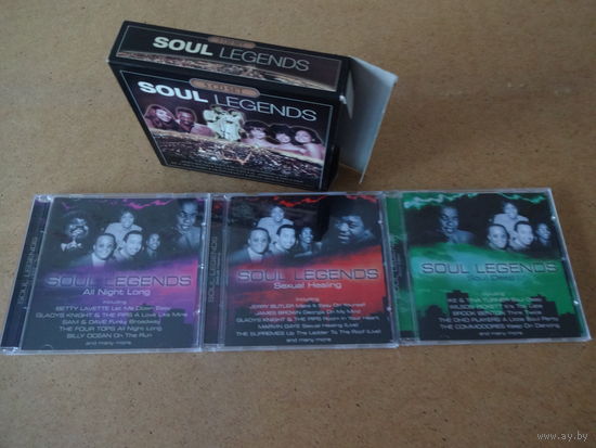 Soul Legends box-3cd