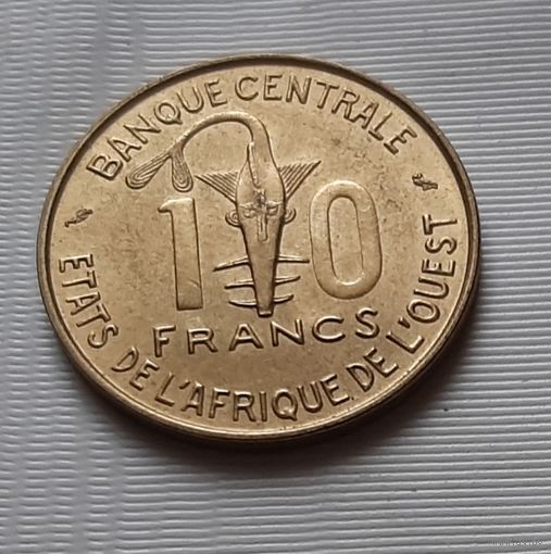 10 франков 1971 г. Западная Африка