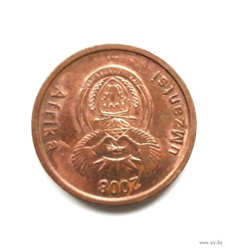 Южная Африка. 5 центов 2008 г.